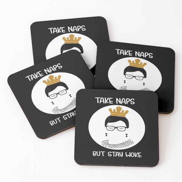 Item preview, Take Naps But Stay Woke Notorious RBG designed and sold by tantann.