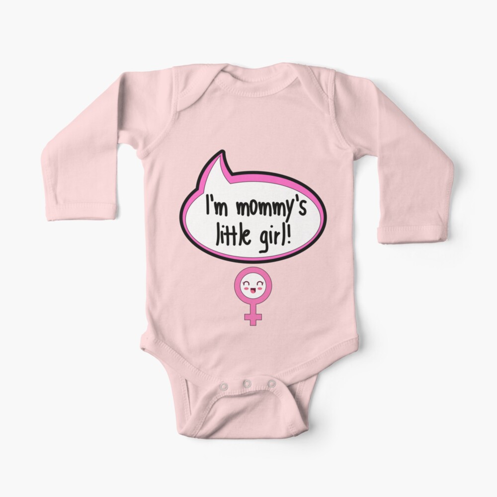 mommy's little girl baby clothes