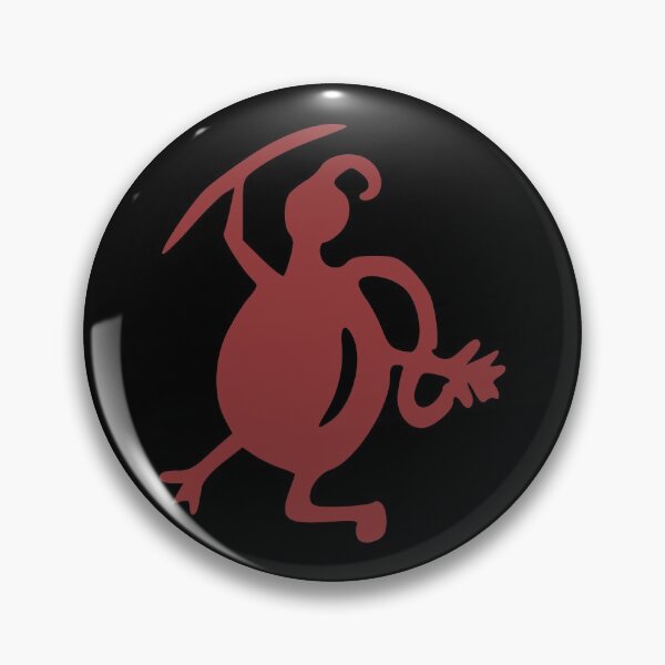 Item preview, petroglyph hunter designed and sold by petroglyphe.