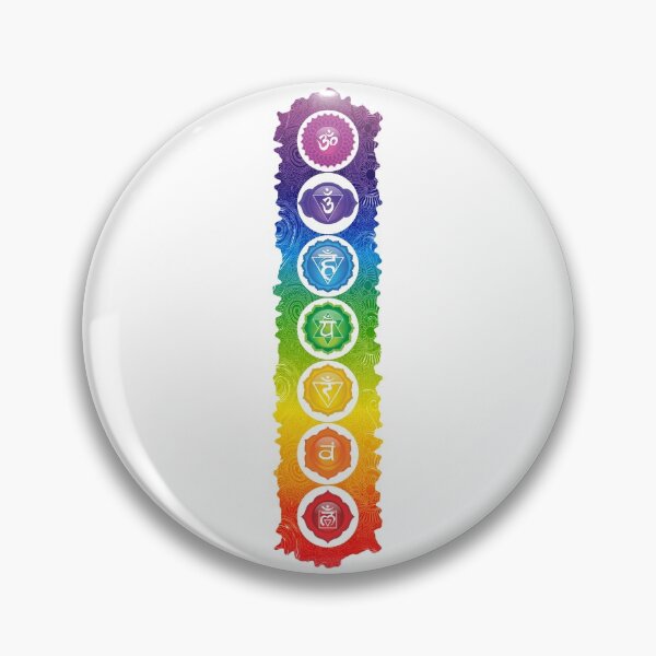 Item preview, 7 Chakra Symbols - 63 VTWBG designed and sold by chakraplaza.
