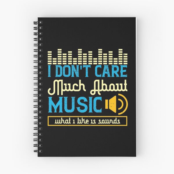 Item preview, I Don't Care Much About Music | I like Sounds designed and sold by teamph.