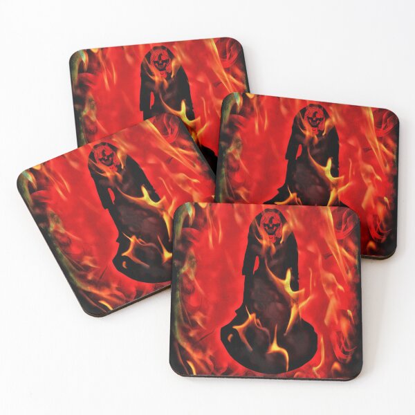 Item preview, Fire Bride Creepy Halloween Horror Graphic Illustration Art designed and sold by Mary Riley.