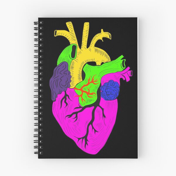 Aperçu de l'œuvre Coeur Fluro créée et vendue par PaolinoDesigns.