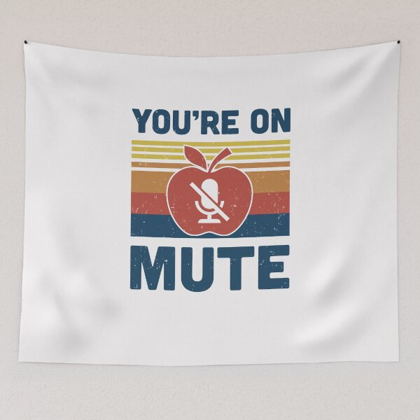 Item preview, You're On Mute Funny Teacher Virtually Distance designed and sold by CreativeGift.