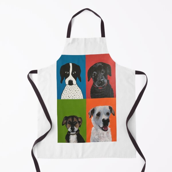 Item preview, Abstract Party Dogs designed and sold by Paddlingtoyou.