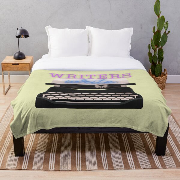 Writers Write Throw Blanket