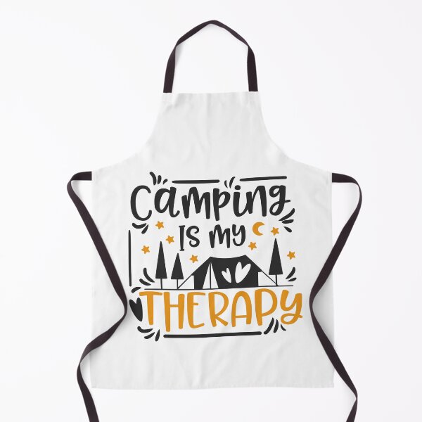 Artikelvorschau, CAMPING IST MEINE THERAPIE entworfen und verkauft von stepthehorizon.