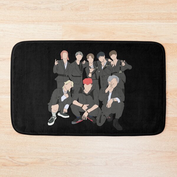 Item preview, Stray Kids Backdoor ot8 sticker and backpack designed and sold by Amy Hearts.