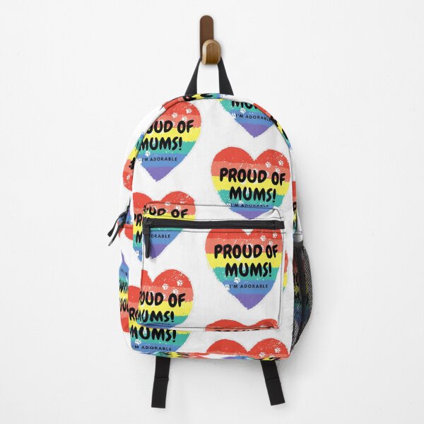Item preview, Funny Proud of Mums - Cute Rainbow Lesbian parents designed and sold by lMonsterPlanetl.