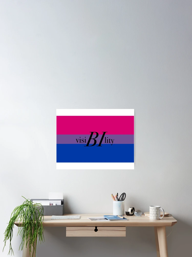 Thumbnail 2 of 3, Poster, Bisexual Pride Flag Visibility designed and sold by httpsgm.