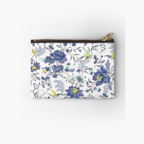 Item preview, Violets and Blues Flower Pattern designed and sold by Espinoza Creative.