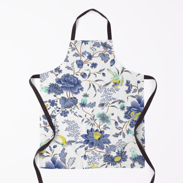 Item preview, Violets and Blues Flower Pattern designed and sold by Espinoza Creative.