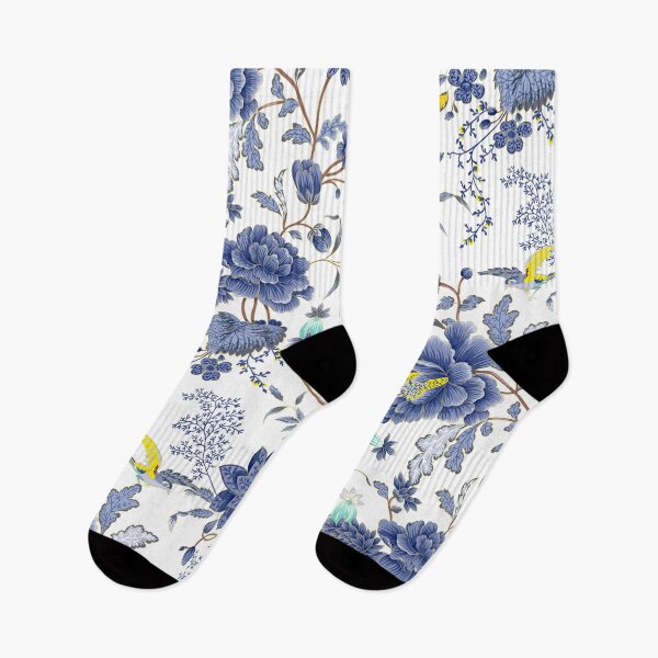Item preview, Violets and Blues Flower Pattern designed and sold by Espinoza Creative.