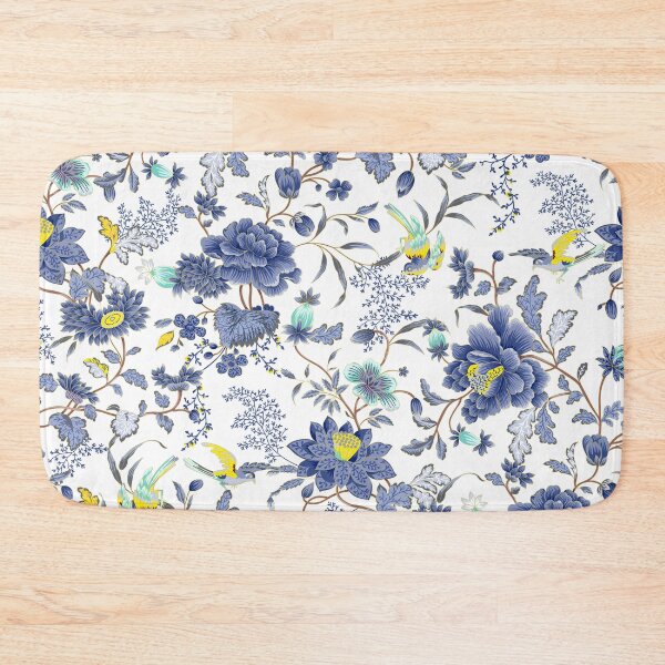 Item preview, Violets and Blues Flower Pattern designed and sold by Espinoza Creative.