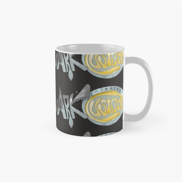 Item preview, What's Yellow and Dangerous? Shark Infested Custard! designed and sold by TheArtOfWords.