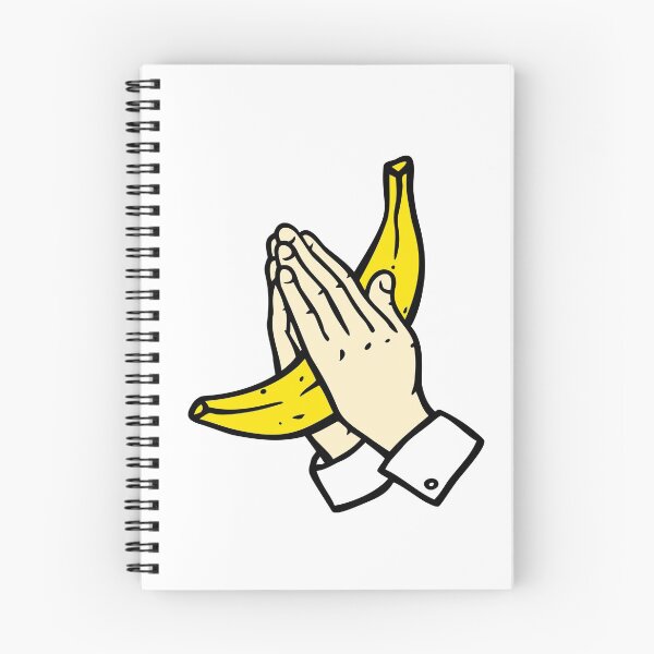 Item preview, Praying hands with banana designed and sold by Plant Cult.