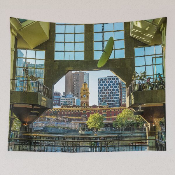 Item preview, View to Flinders Street Station from Southgate designed and sold by Steven Jodoin.