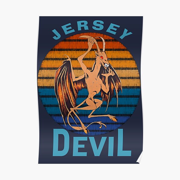 Legend of the Jersey Devil: The Official T-Shirt Poster for Sale