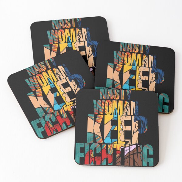 Item preview, Copy of Copy of Copy of Nasty woman keep fighting designed and sold by Mohamed allbdrany.