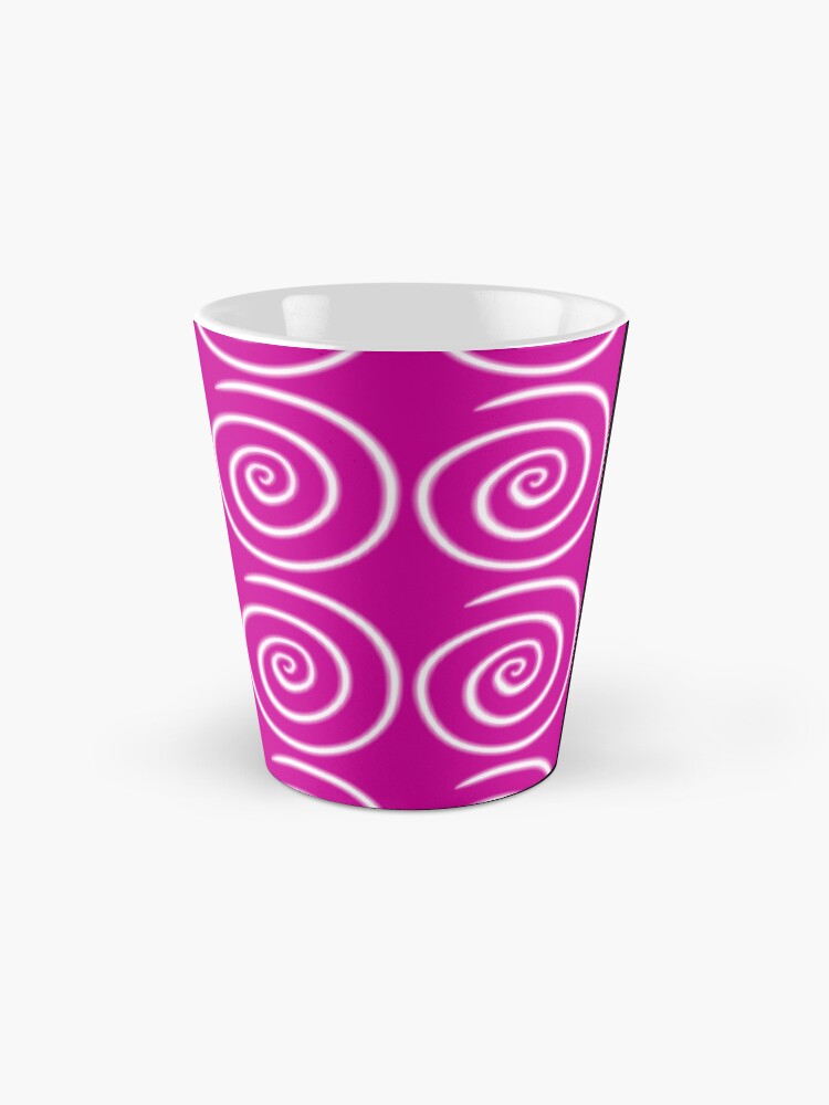 Alternate view of Pink Swirls Mug
