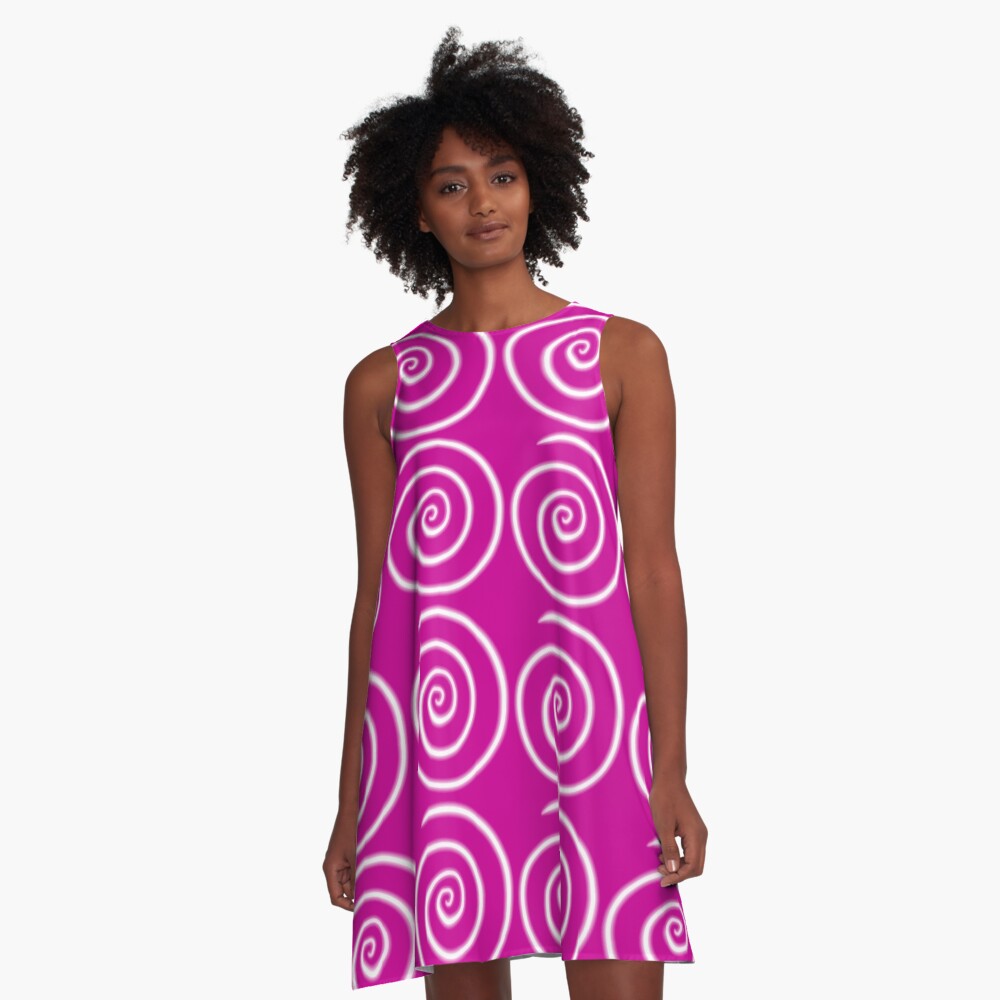 Item preview, A-Line Dress designed and sold by HappigalArt.