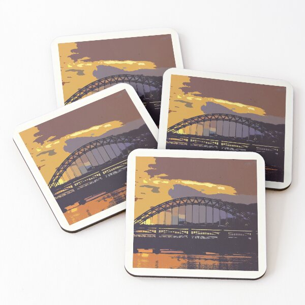 Item preview, Tyne Bridge Art designed and sold by Zingy Lemonade.