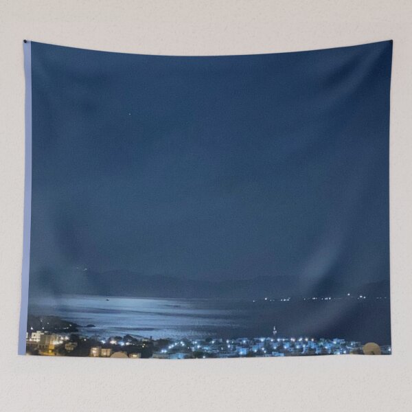Item preview,  Beautiful sunset over sea tapestry designed and sold by Vivasshop.