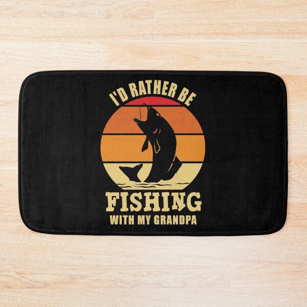 Item preview, I'd Rather Be Fishing With My Grandpa designed and sold by MoonsmileProd.