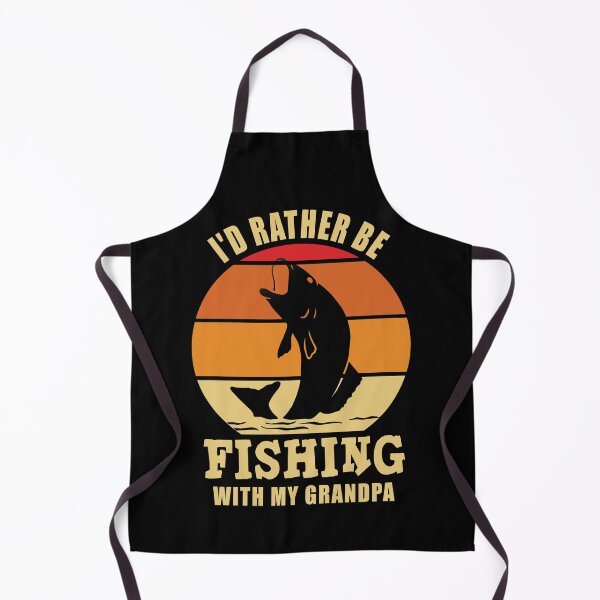 Item preview, I'd Rather Be Fishing With My Grandpa designed and sold by MoonsmileProd.