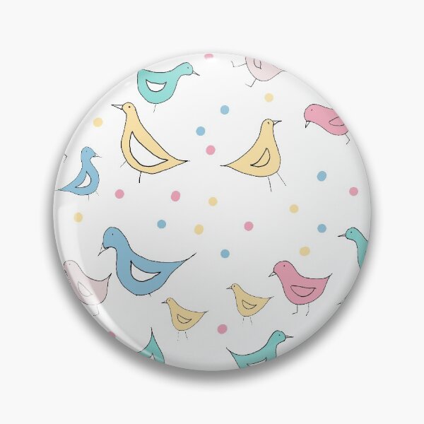 Item preview, Little Birds Pastel Pattern Design designed and sold by NancyMerkle.