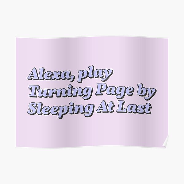 turning page sleeping at last piano with letter