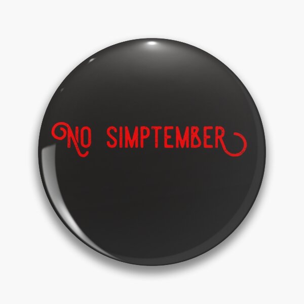 Item preview, No simp September t shirt sticker mask designed and sold by -BENOVI.
