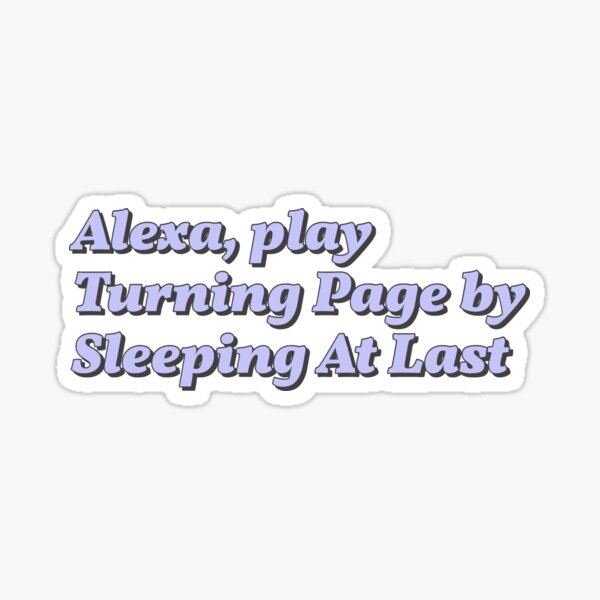 turning page sleeping at last sheet music piano free