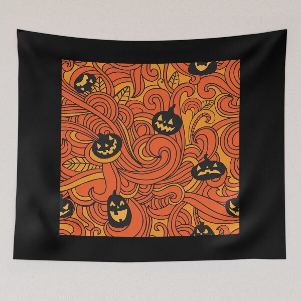 Item preview, Halloween Pumpkin Pattern designed and sold by razvigod.