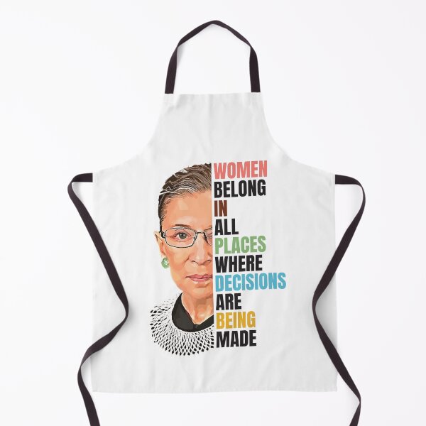 Item preview, Ruth Ginsburg homage - Women Belong In All Places Where Decisions Are Being Made designed and sold by NeuronQ.