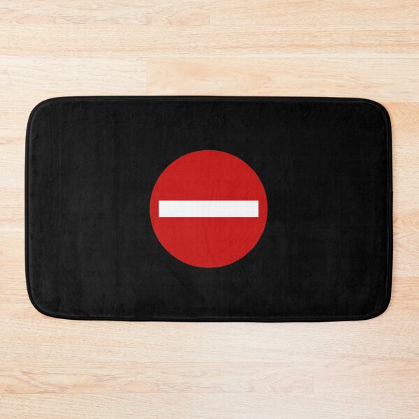 Item preview, Don't disturb no entry sign - black background designed and sold by LeenDesign.