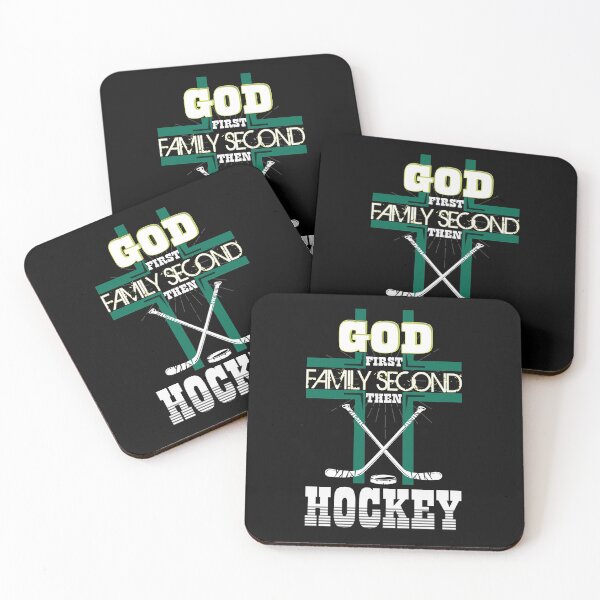 Item preview, God Family and Hockey designed and sold by Sticker-Tee.