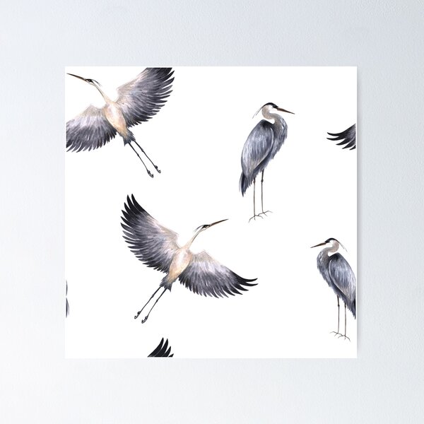 Item preview, Painted flying cranes designed and sold by FineLineDesign3.