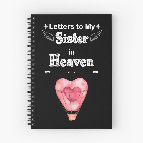Item preview, Letters to My Sister in Heaven Journal designed and sold by BlackDodo.