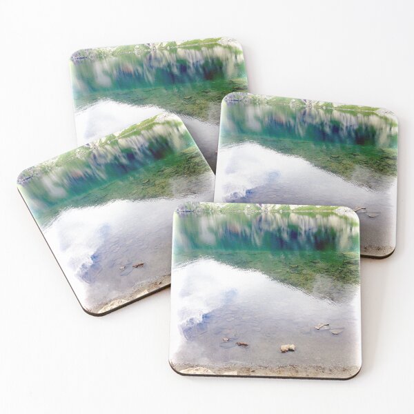 Item preview, Beautiful Water Reflection Seven Rila Lakes Bulgarian Photo designed and sold by LuckyKermit.