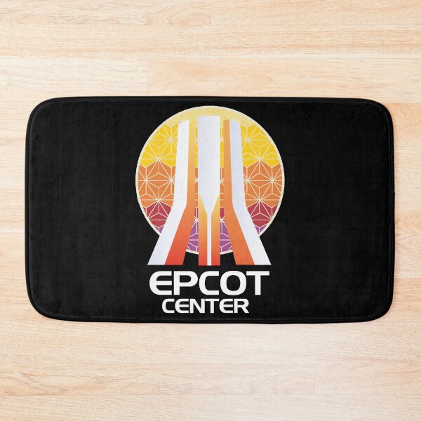 Item preview, EPCOT Center Entrance Fountain with Spaceship Earth in the Background designed and sold by retrocot.