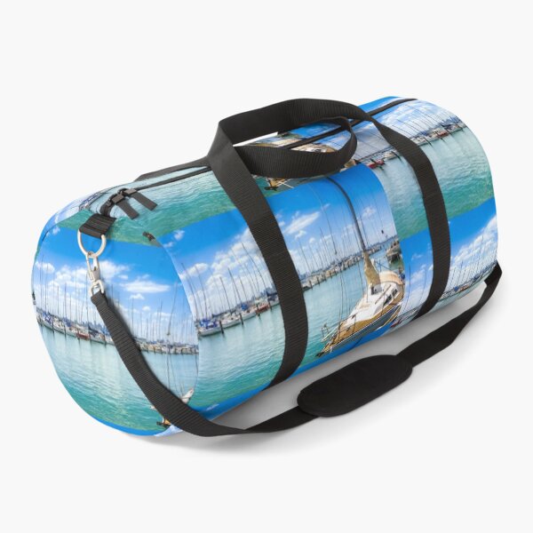 Item preview, Hobsons Bay Marina on a Summer Day designed and sold by Steven Jodoin.