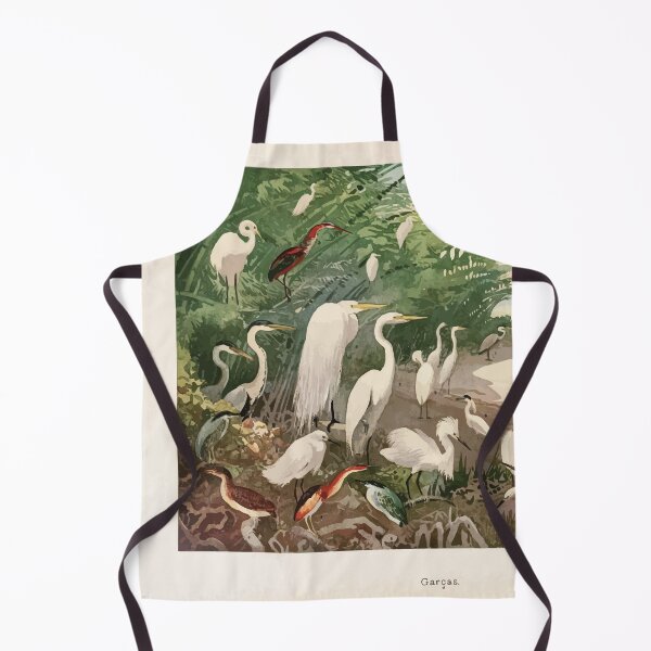 Item preview, Birds of the Amazon Album de aves amazonicas Emil Goldi 1906 007 Garcas designed and sold by WetdryvacRB01.