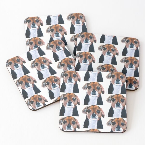 Item preview, Minpin Beagle Portrait designed and sold by Paddlingtoyou.