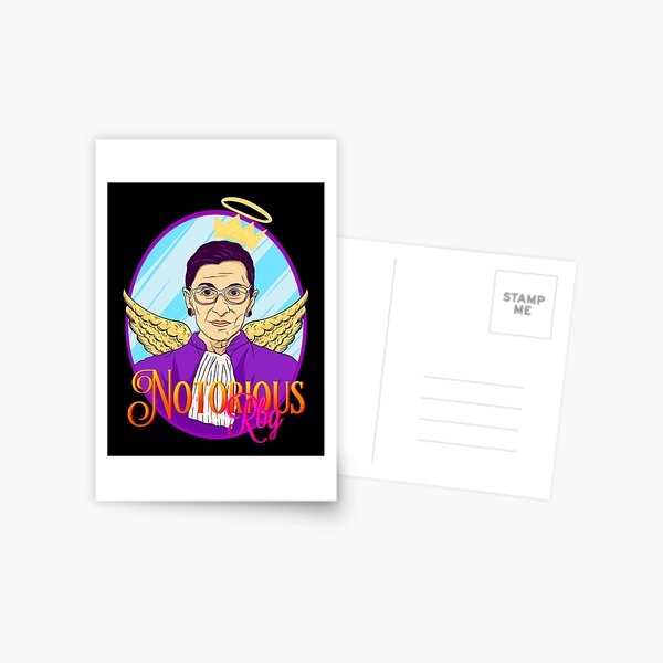 NOTORIOUS RBG ruth bader ginsburg Postcard