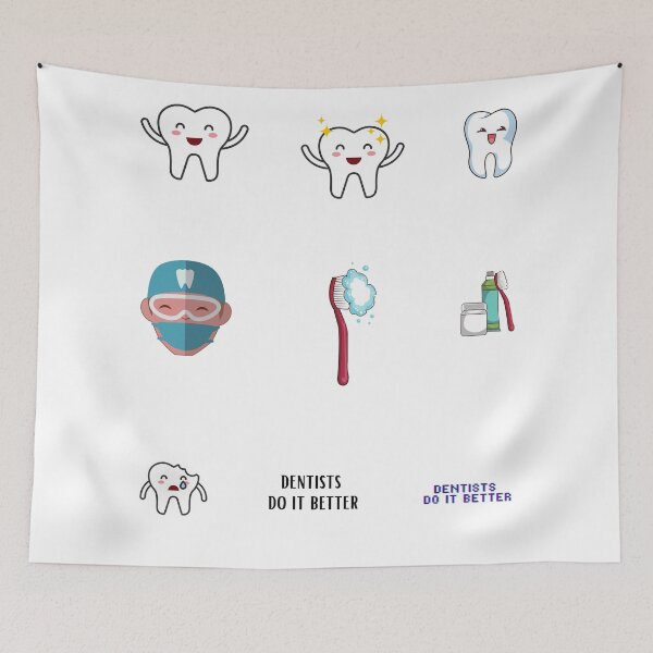 Item preview, dentists do it better designed and sold by OneTimeEngineer.
