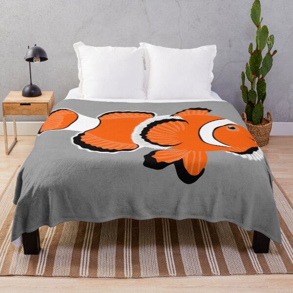 Artikelvorschau, Clownfisch Anemonenfisch Nr.2 / orange weißer Fisch entworfen und verkauft von CreaVisArt.
