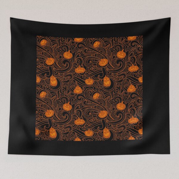 Item preview, Halloween Pumpkin Pattern designed and sold by razvigod.