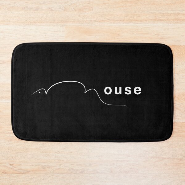 Item preview, Minimal mouse typography design designed and sold by Kvyom.
