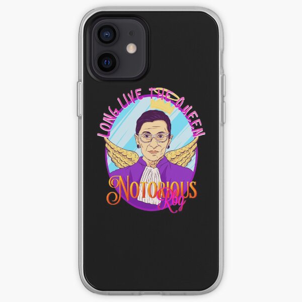 NOTORIOUS RBG ruth bader ginsburg long live the queen iPhone Soft Case